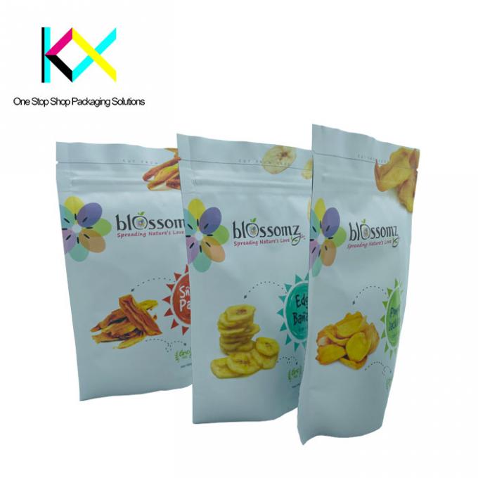 BRC Custom Printed Food Bags Laminated Foil Snacks Packaging Bags 2